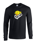 CENTENNIAL - BLACK LONG SLEEVE COTTON TEE