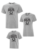 Colts - Grey Athletic Tee
