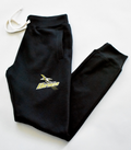HORNETS - BLACK COTTON BLEND JOGGERS