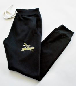 HORNETS - BLACK COTTON BLEND JOGGERS