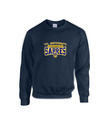 SABRES - NAVY COTTON BLEND CREWNECK SWEATSHIRT