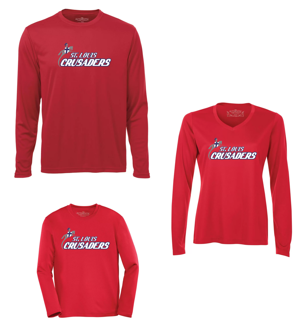 CRUSADERS - PERFORMANCE LONG SLEEVE TEE