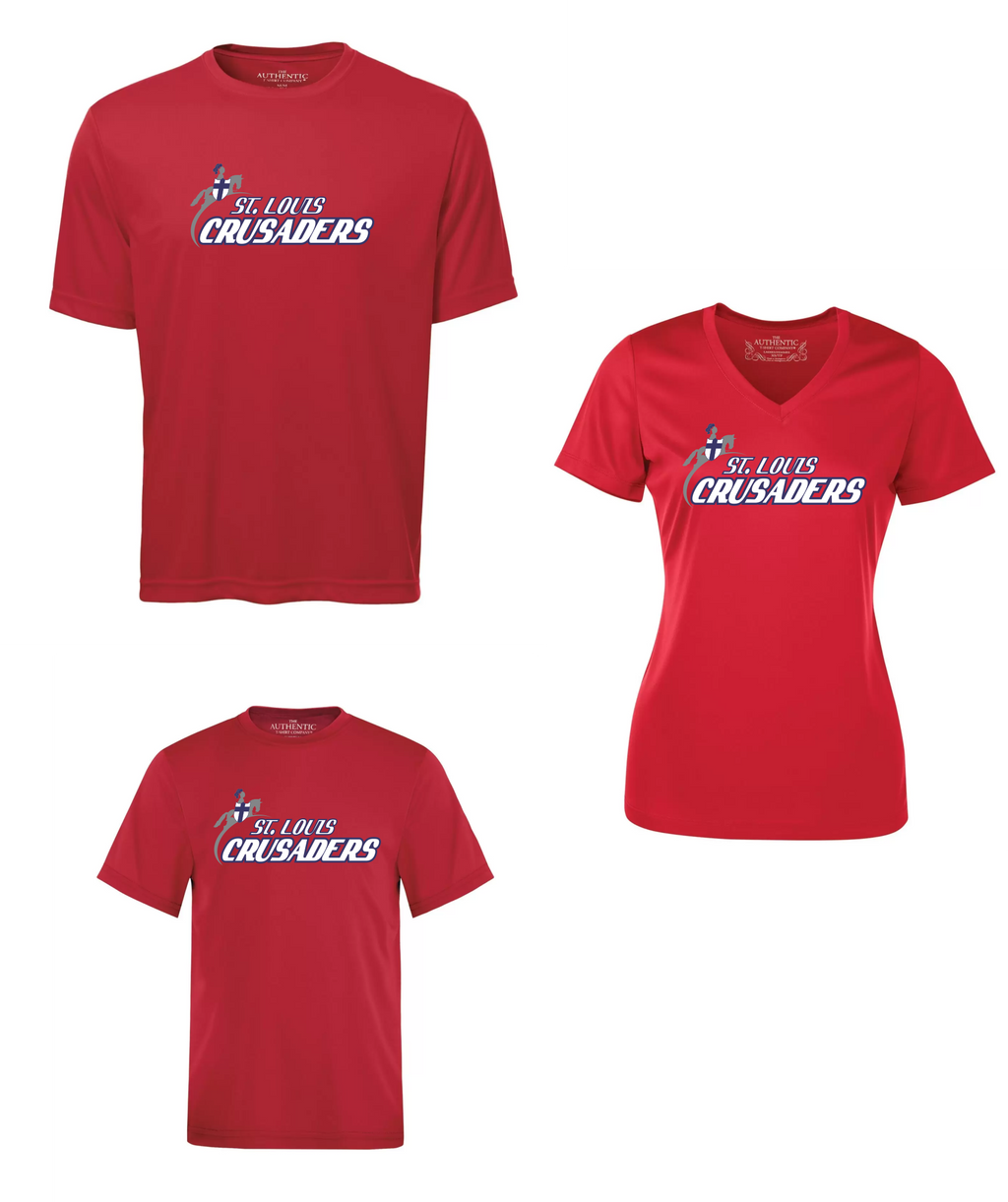 CRUSADERS - SHORT SLEEVE PERFORMANCE TEE