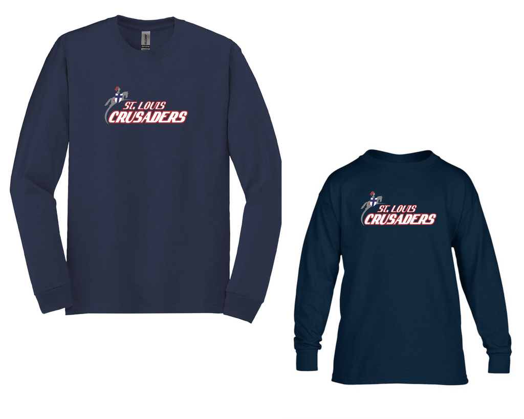 CRUSADERS - LONG SLEEVE COTTON TEE