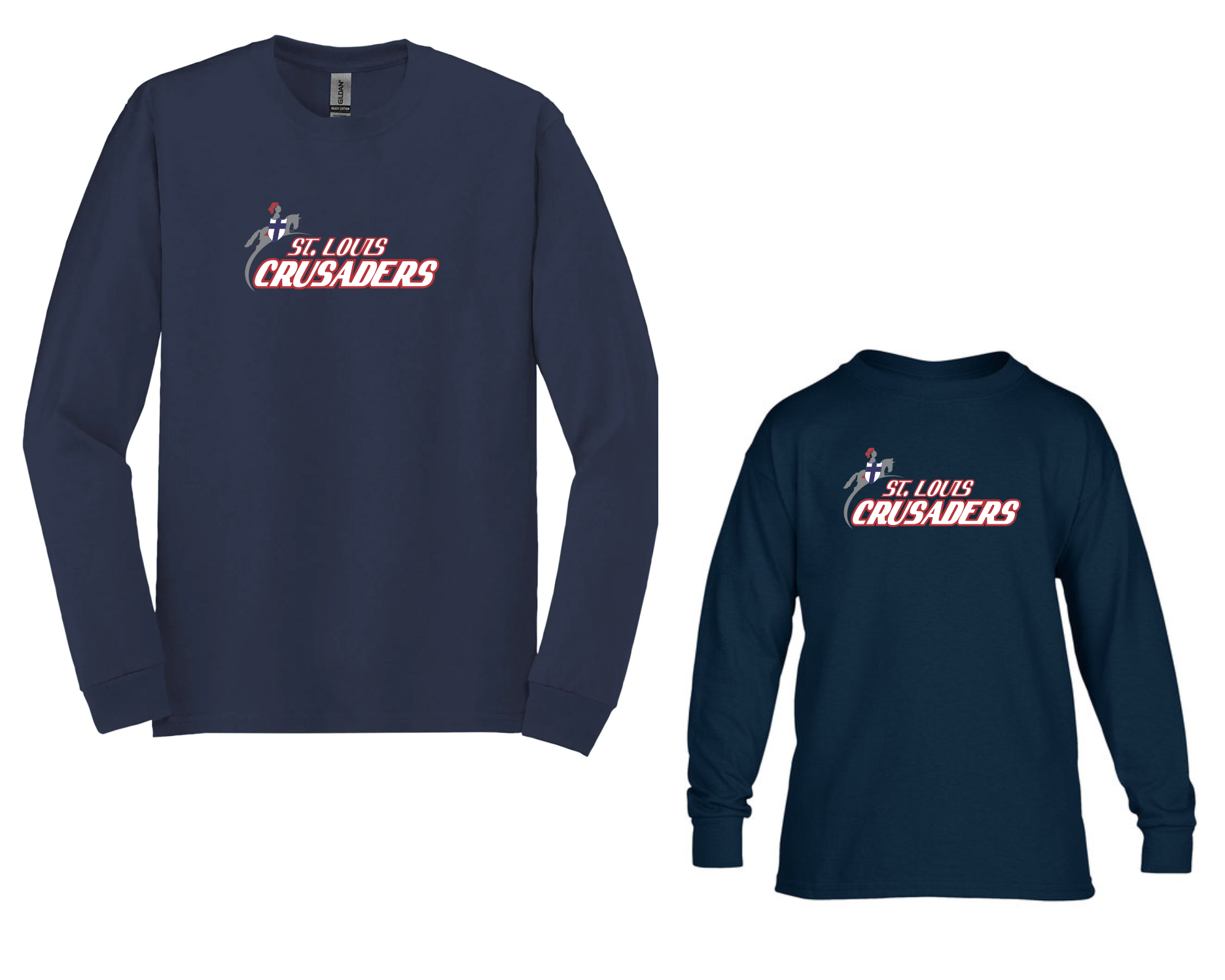 CRUSADERS - LONG SLEEVE COTTON TEE