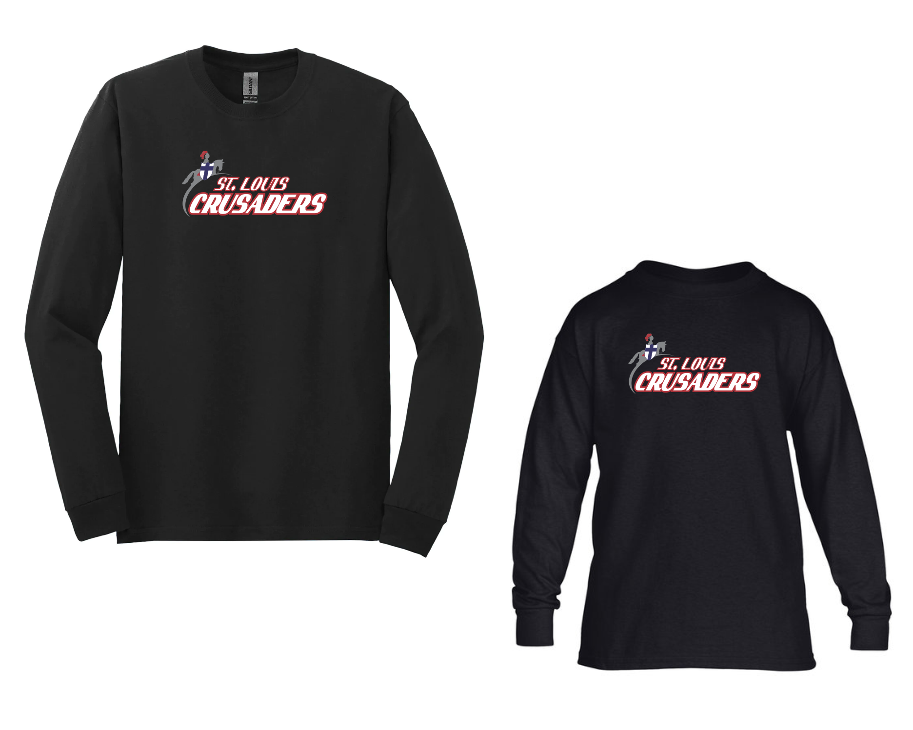 CRUSADERS - LONG SLEEVE COTTON TEE