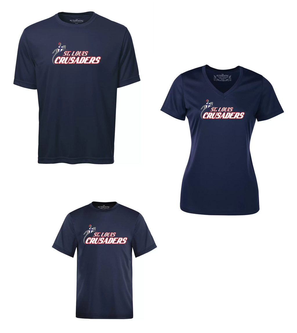 CRUSADERS - SHORT SLEEVE PERFORMANCE TEE