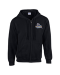 EMDS Elementary Black Cotton Full Zip Hoodie