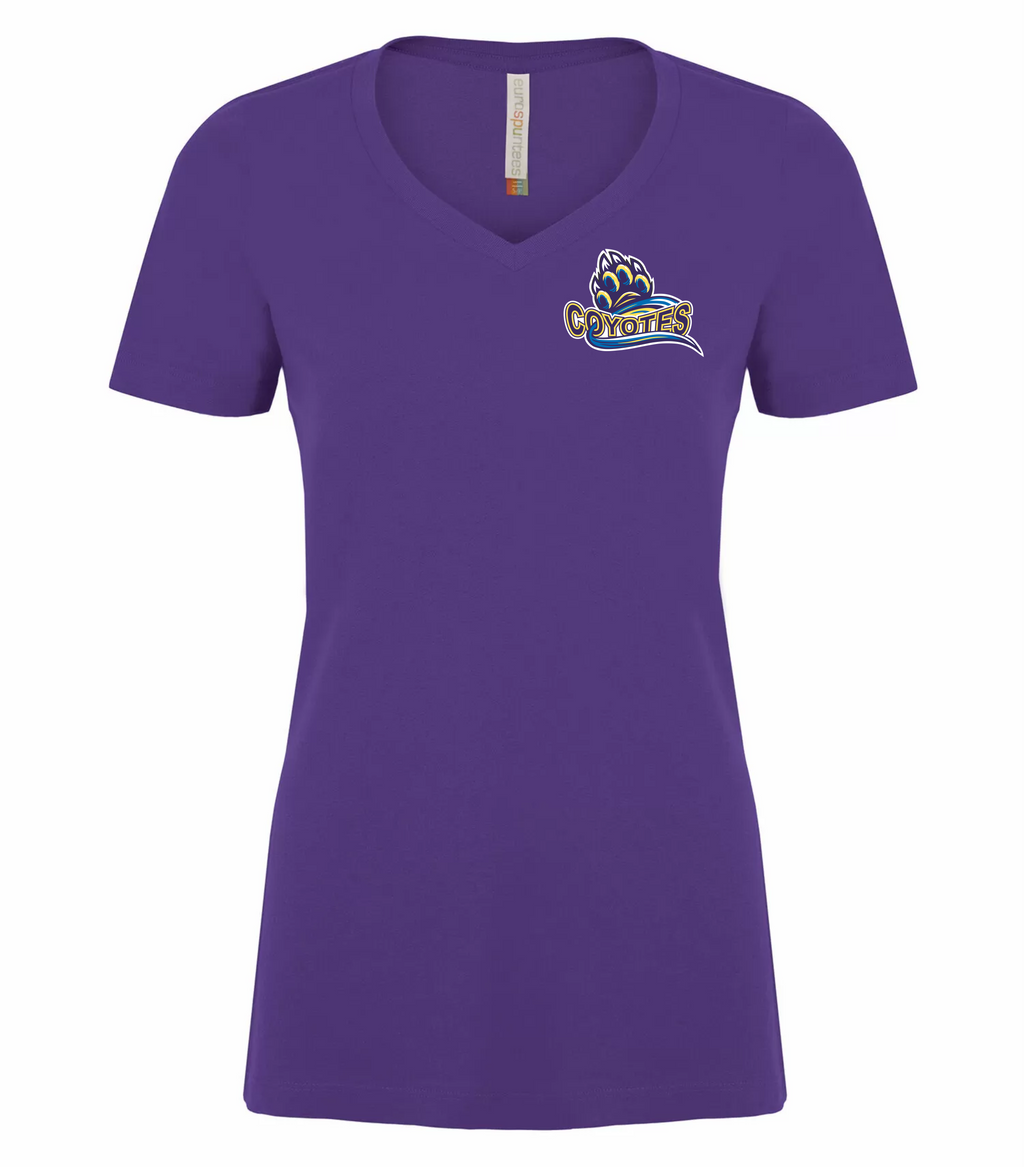 EMDS Elementary Ladies V-Neck Tee