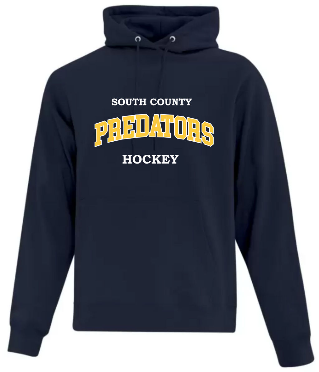 PREDS - COTTON BLEND HOODIE WITH EMBROIDERED TACKLE TWILL FRONT LOGO