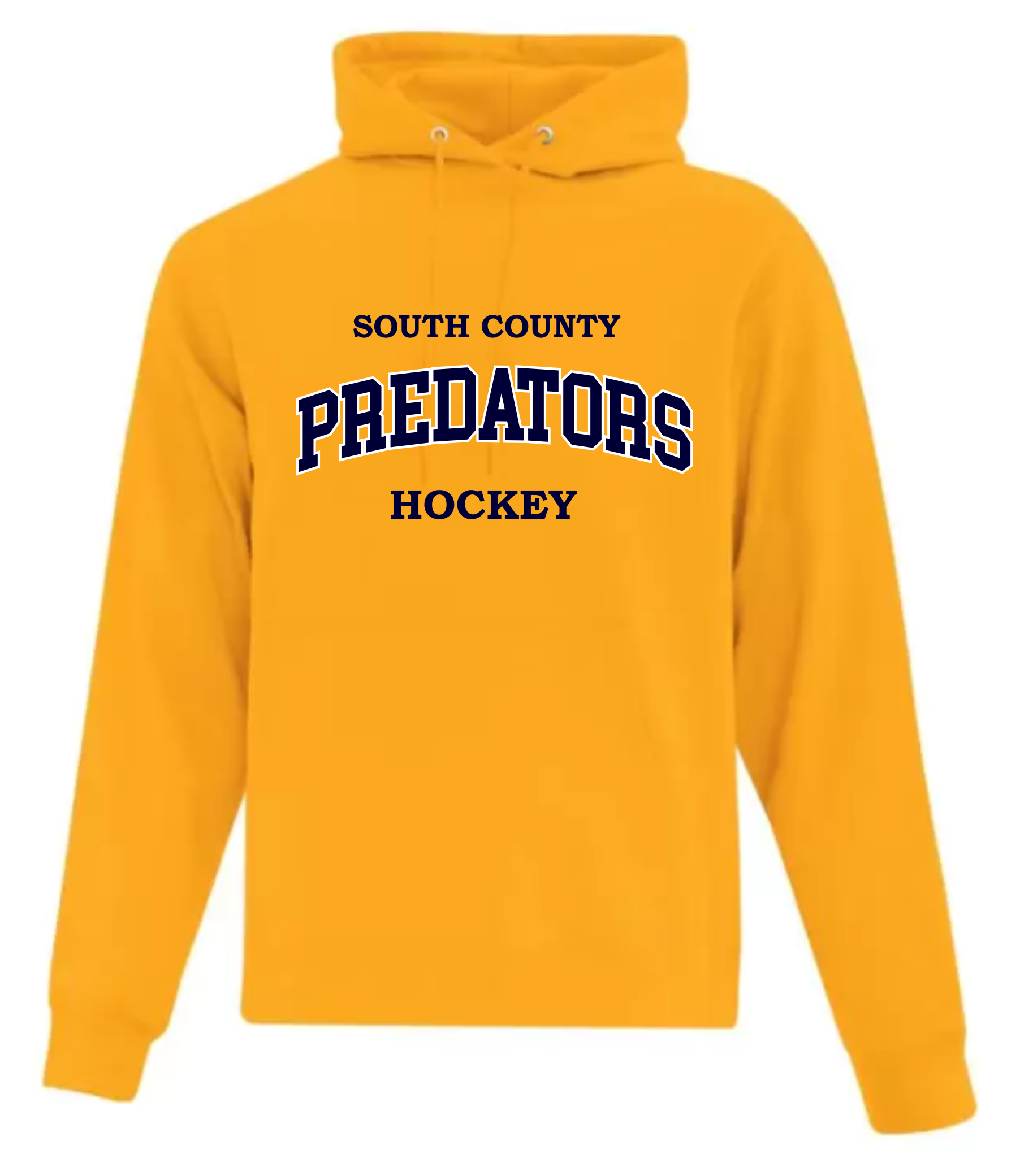 PREDS - COTTON BLEND HOODIE WITH EMBROIDERED TACKLE TWILL FRONT LOGO