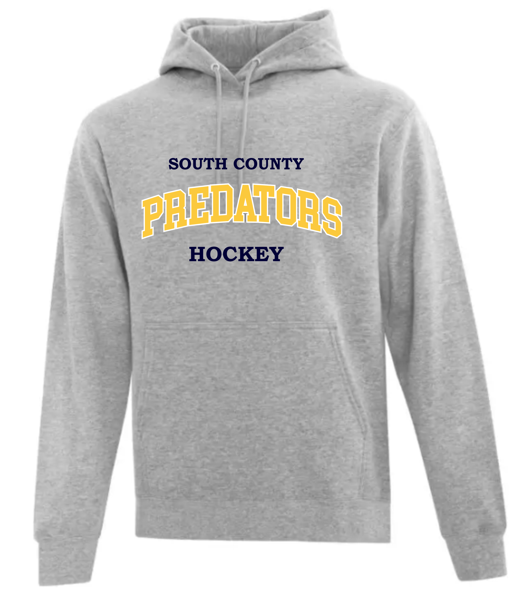PREDS - COTTON BLEND HOODIE WITH EMBROIDERED TACKLE TWILL FRONT LOGO