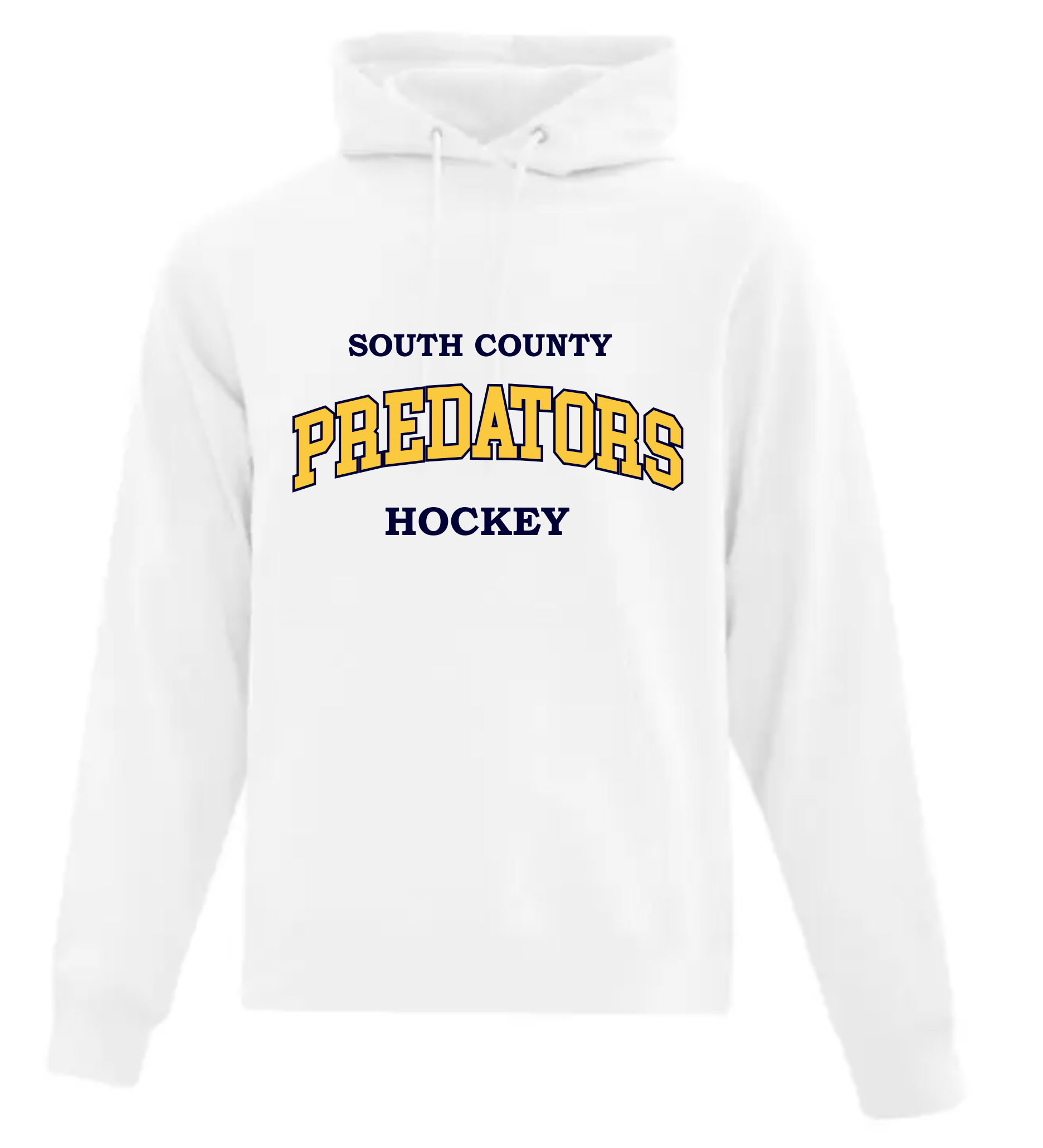 PREDS - COTTON BLEND HOODIE WITH EMBROIDERED TACKLE TWILL FRONT LOGO