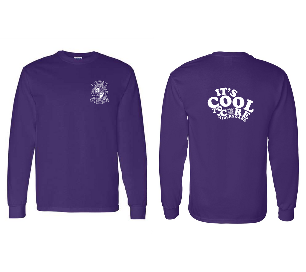 CARE CLUB - LONG SLEEVE COTTON TEE