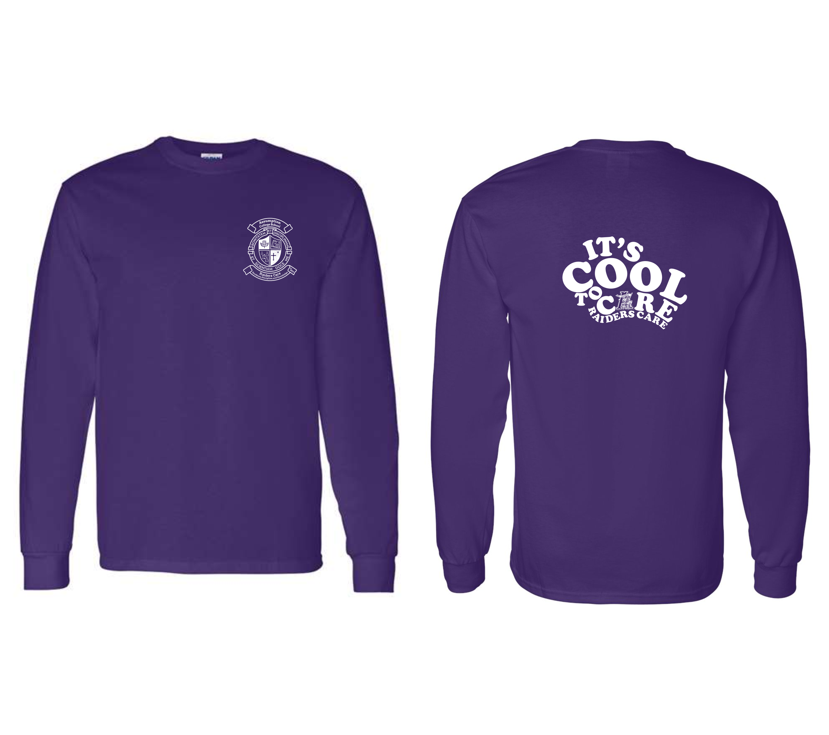 CARE CLUB - LONG SLEEVE COTTON TEE