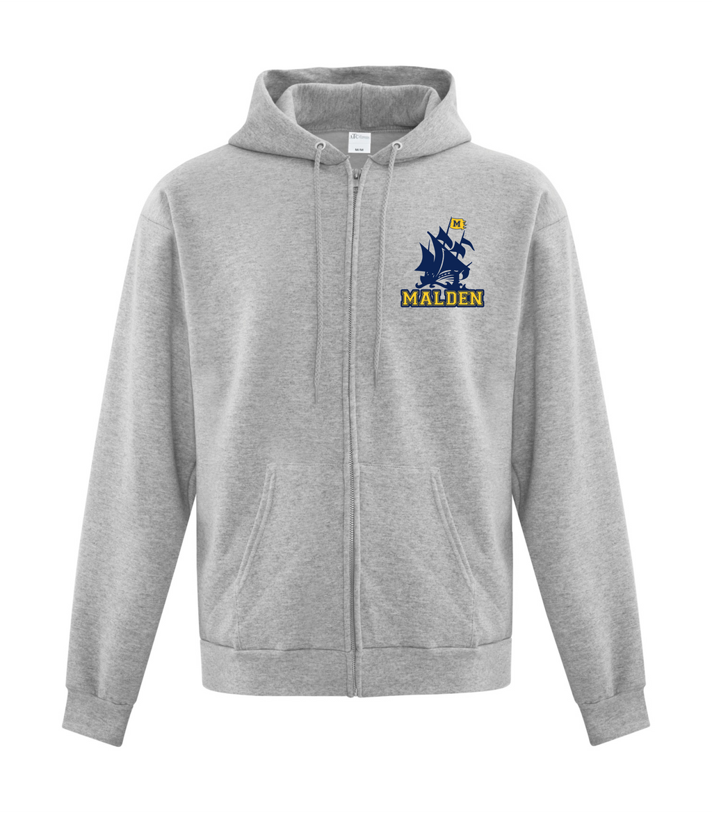 MALDEN - COTTON BLEND FULL ZIP HOODIE