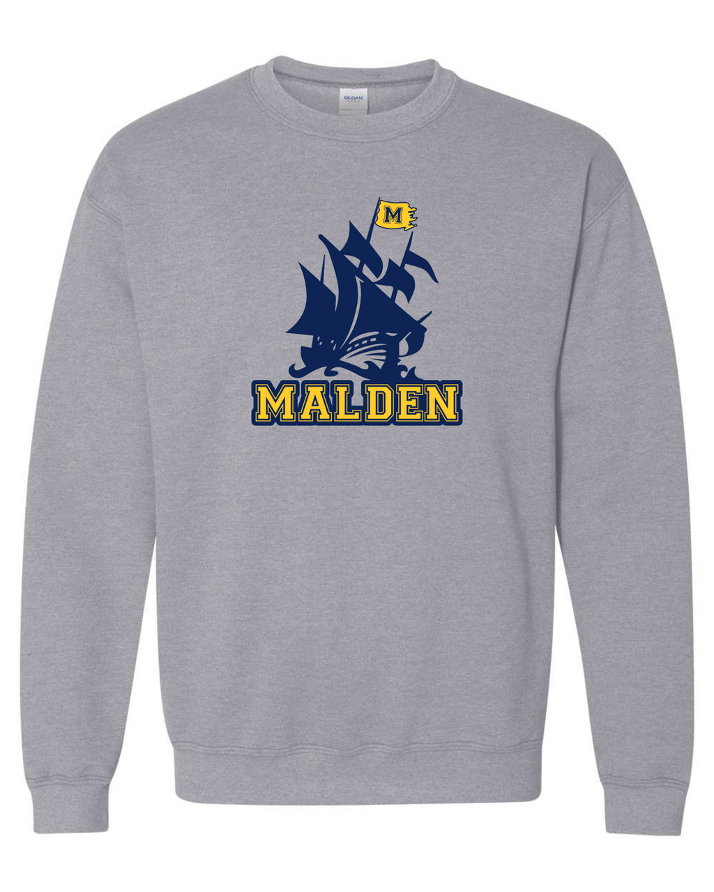MALDEN - COTTON BLEND CREWNECK SWEATSHIRT