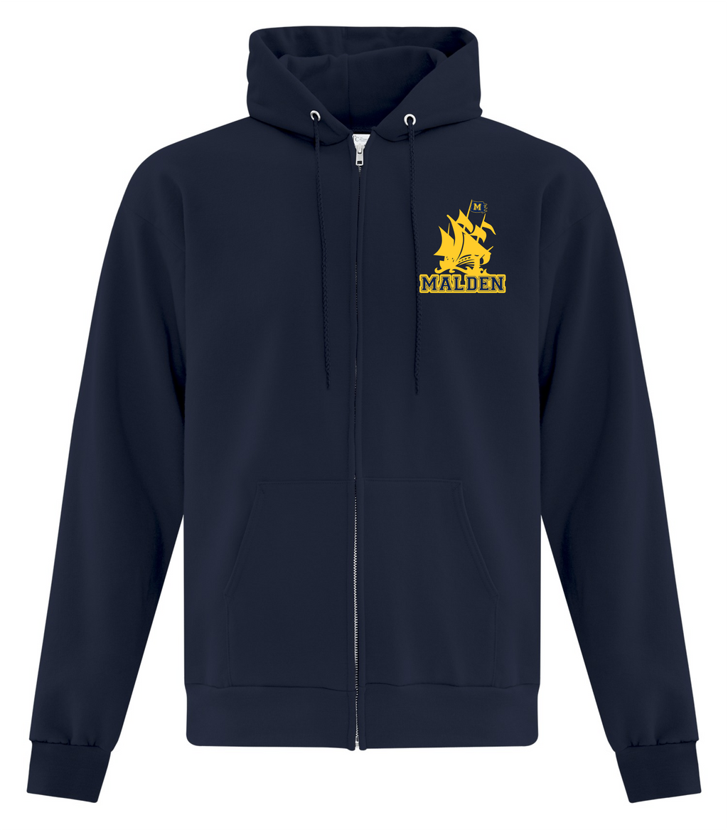 MALDEN - COTTON BLEND FULL ZIP HOODIE