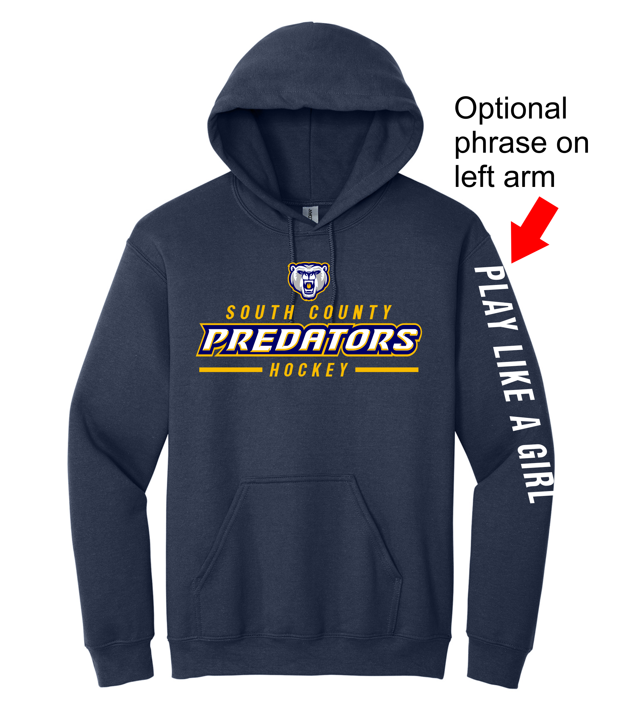 COTTON BLEND HOODIE