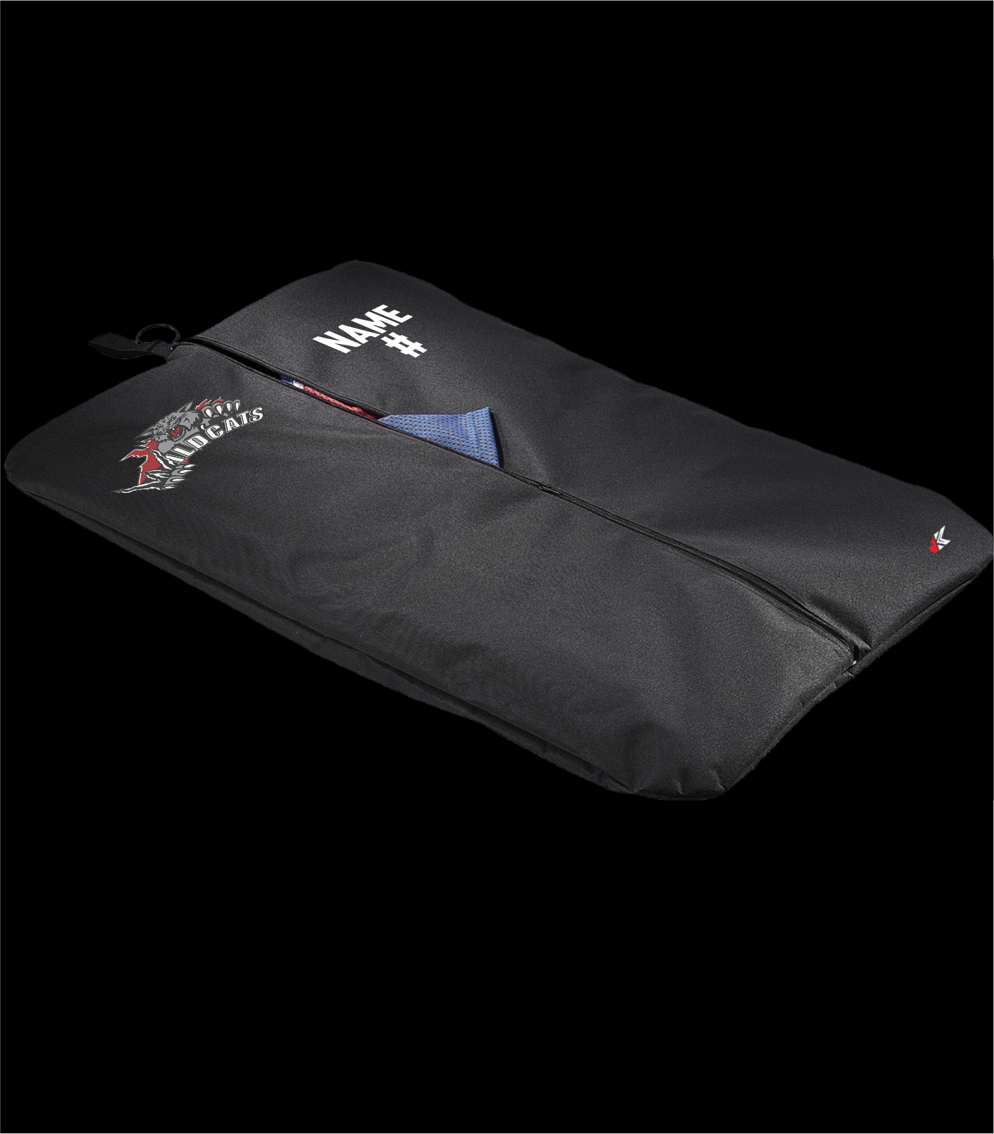 WILDCATS - BLACK GARMENT BAG