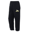 HORNETS - BLACK COTTON BLEND SWEATPANTS