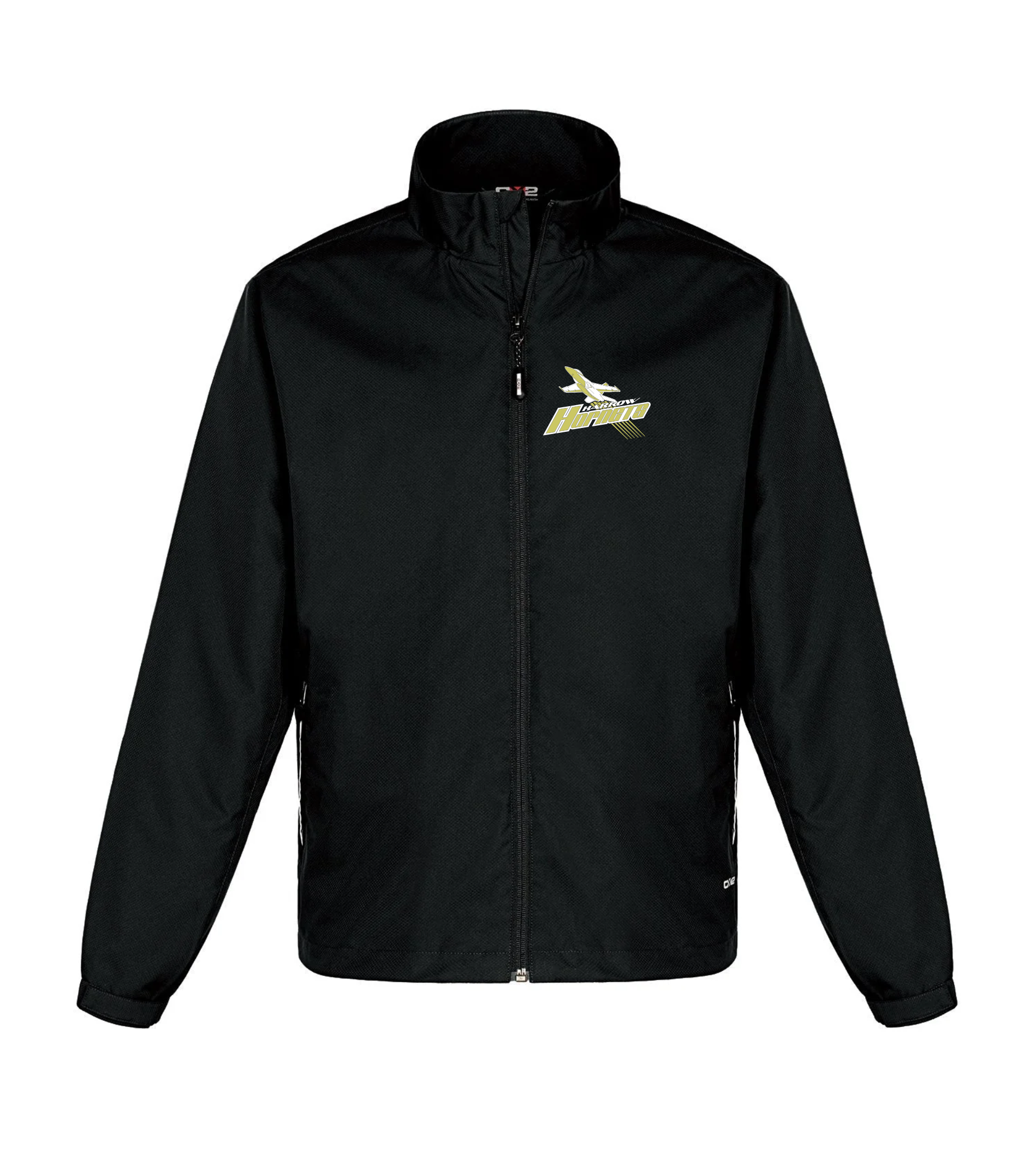 HORNETS - BLACK "TRIUMPH" TRACK JACKET