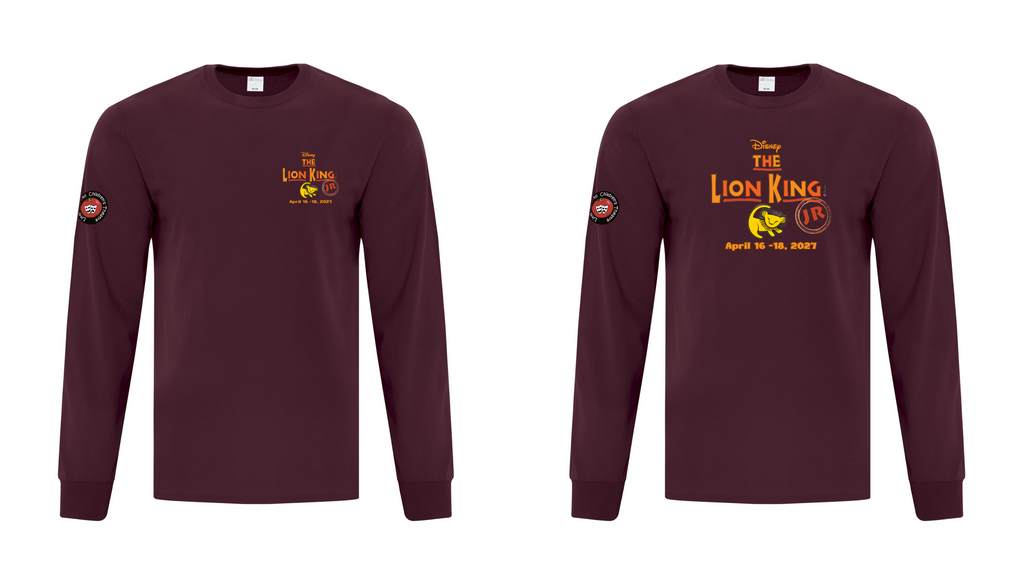 LION KING LONG SLEEVE TEE