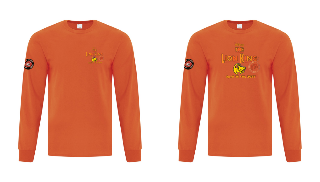 LION KING LONG SLEEVE TEE