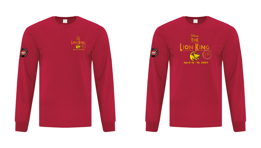 LION KING LONG SLEEVE TEE