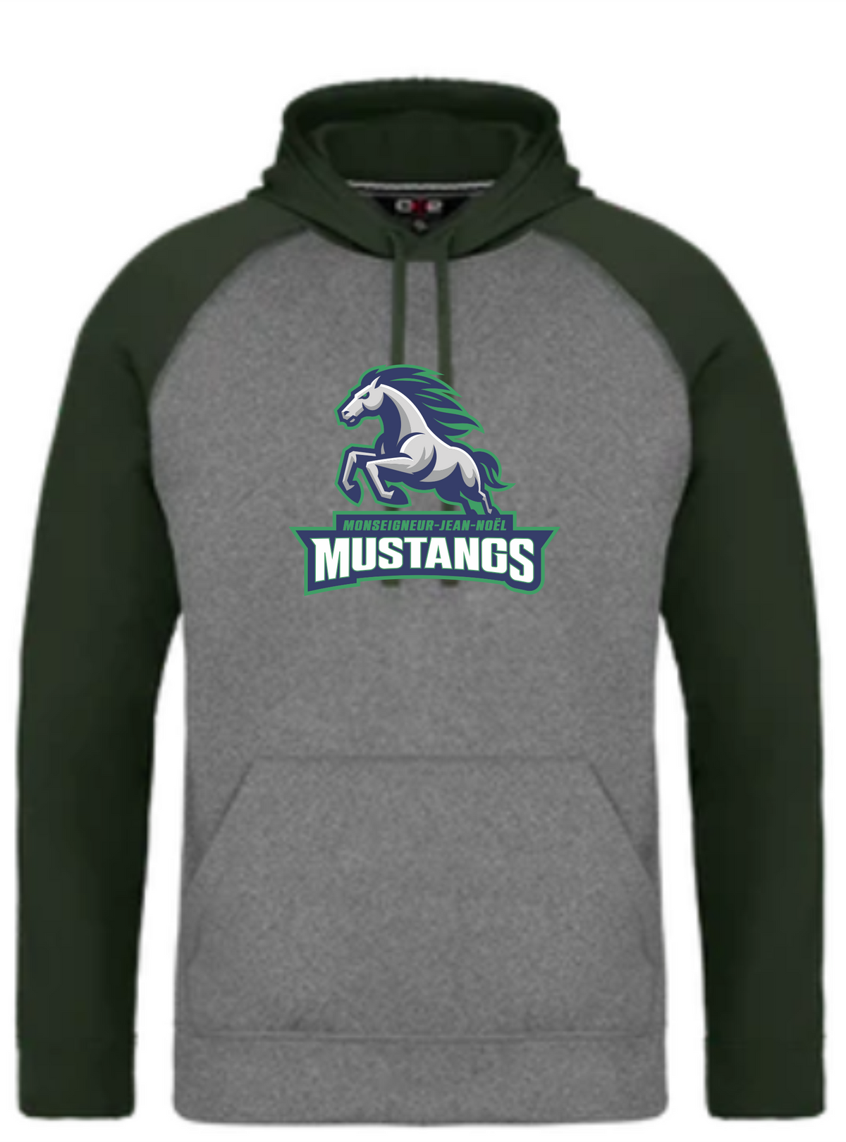 MUSTANGS - 2 TONE HOODIE