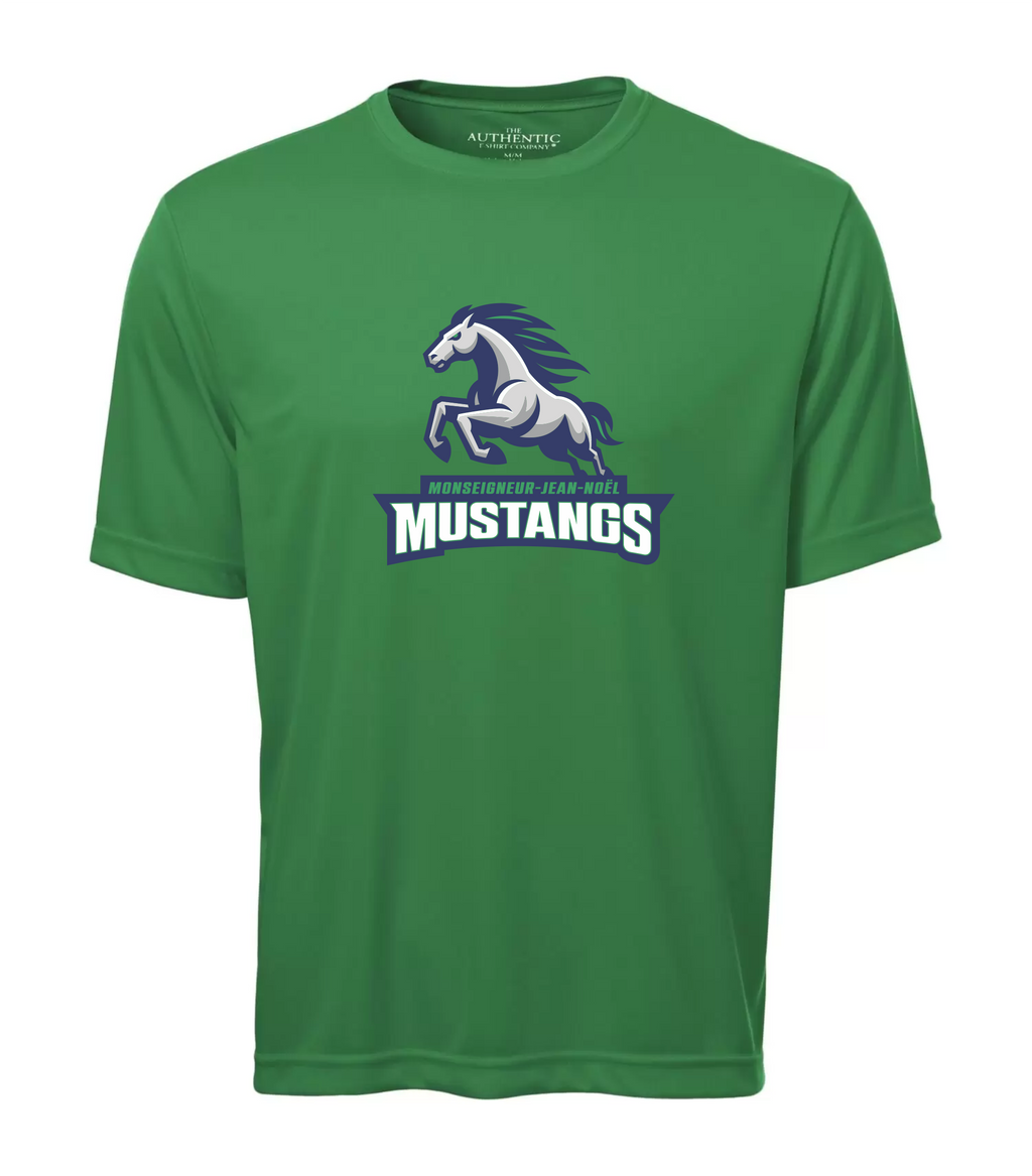 MUSTANGS - SHART SLEEVE PERFORMANCE TEE