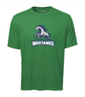 MUSTANGS - SHART SLEEVE PERFORMANCE TEE