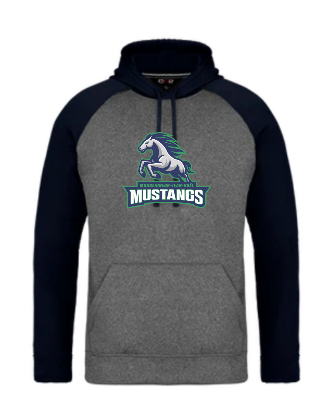 MUSTANGS - 2 TONE HOODIE