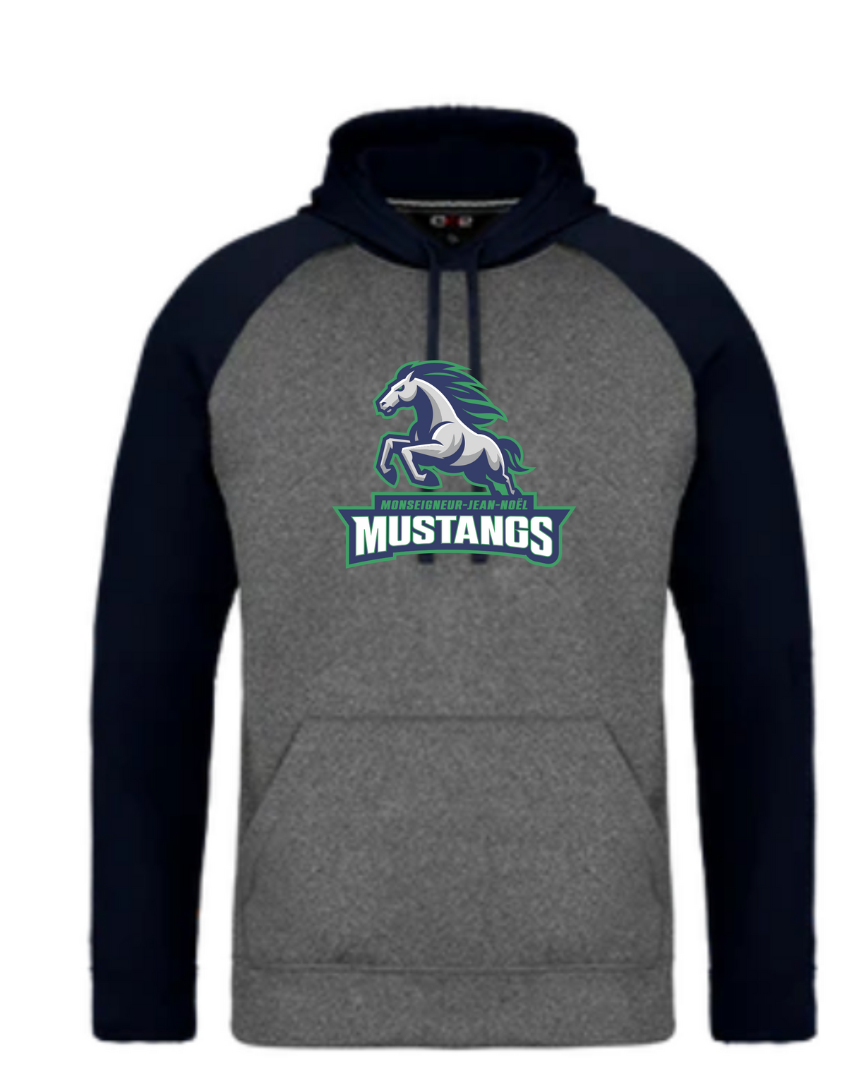 MUSTANGS - 2 TONE HOODIE