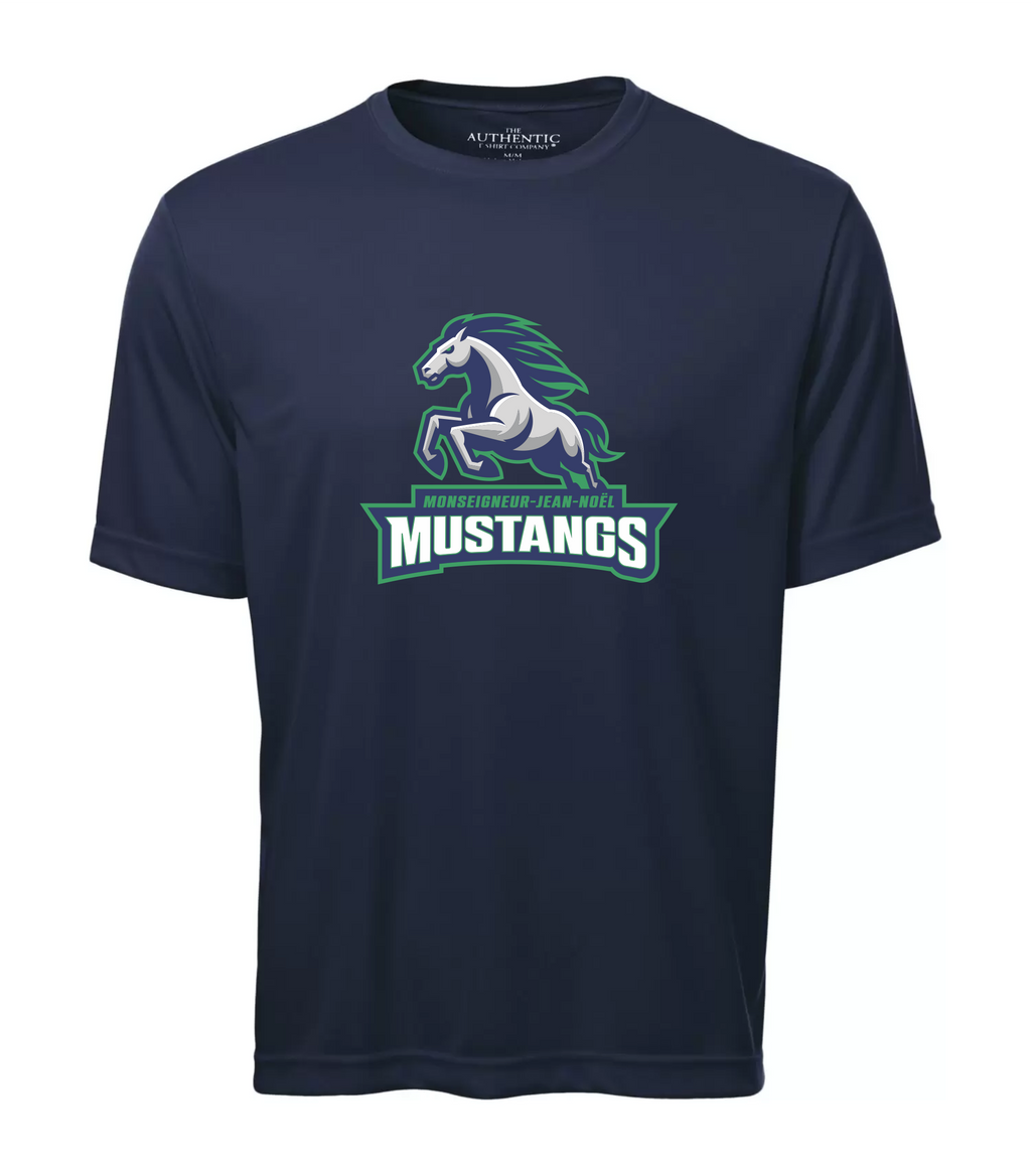MUSTANGS - SHART SLEEVE PERFORMANCE TEE