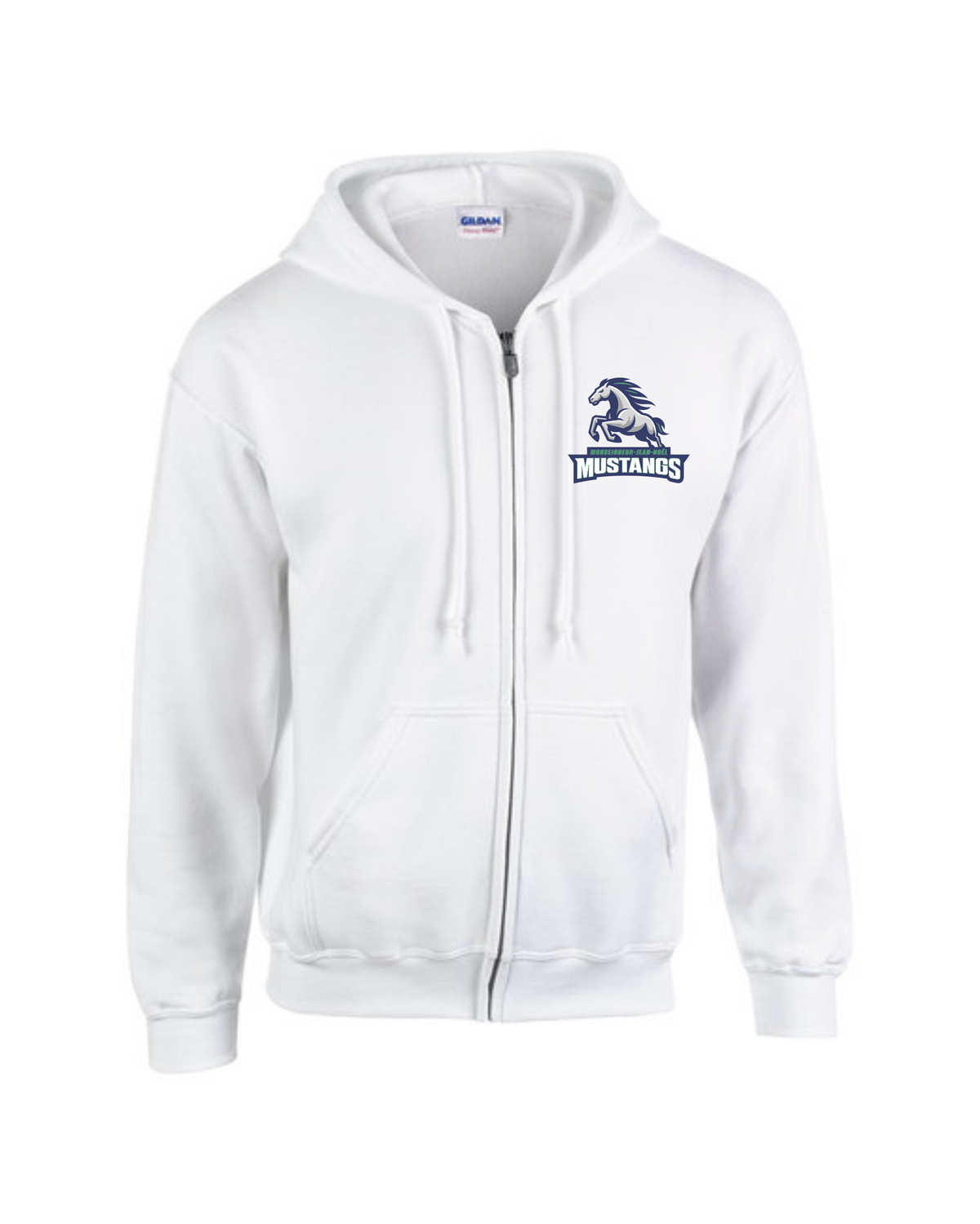 MUSTANGS - FULL ZIP HOODIE