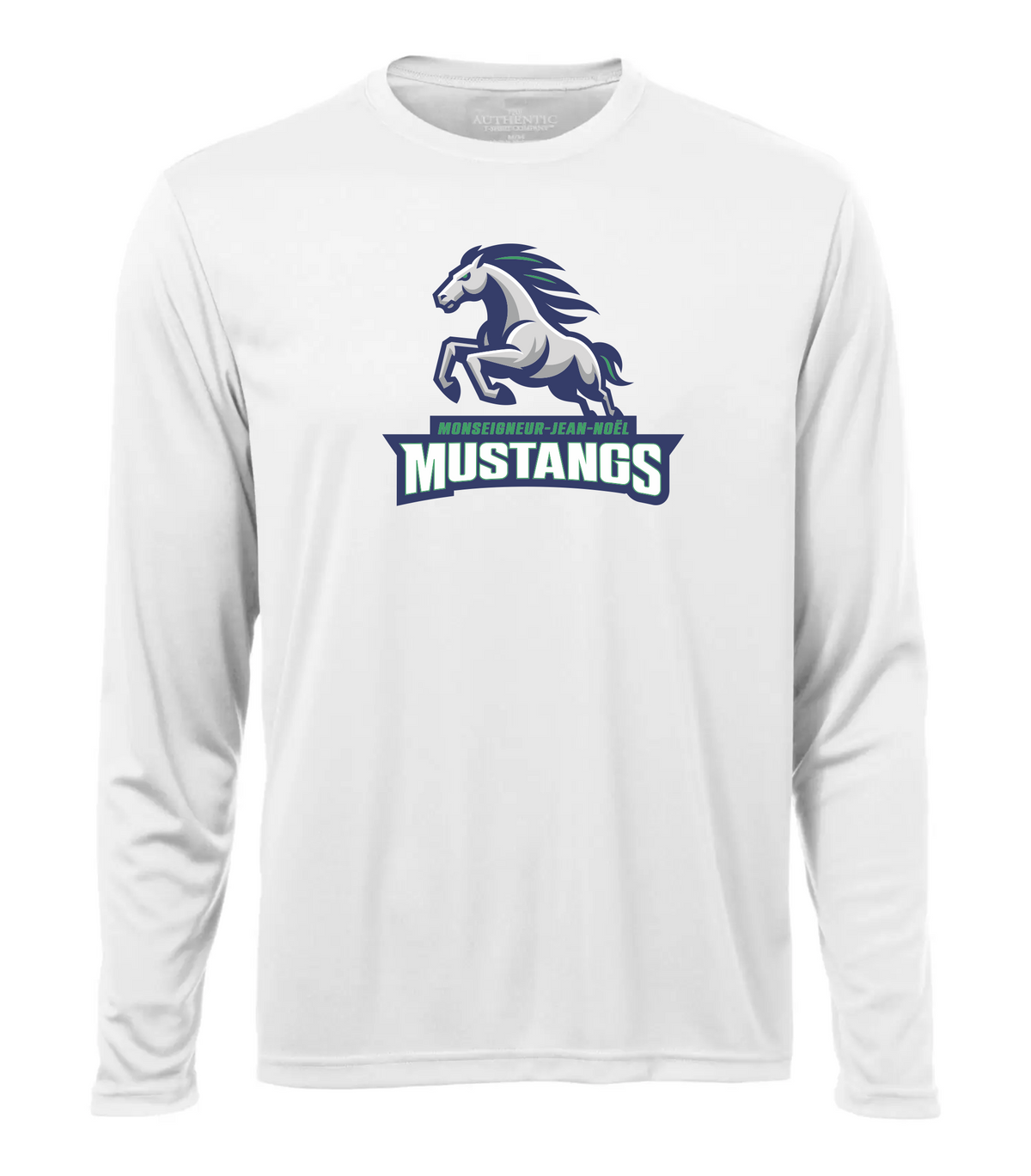 MUSTANGS - LONG SLEEVE PERFORMANCE TEE