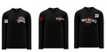 WILDCATS - BLACK PERFORMANCE LONG SLEEVE
