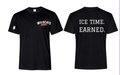 WILDCATS - BLACK RINGSPUN TEE