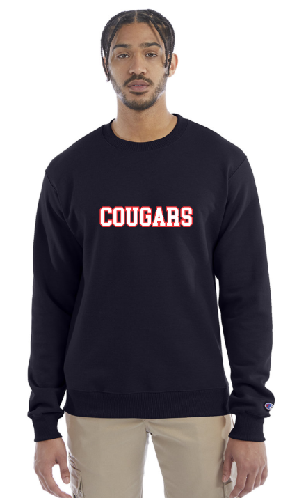COUGARS - CHAMPION CREWNECK SWEATSHIRT