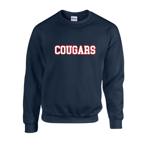 COUGARS - COTTON CREWNECK