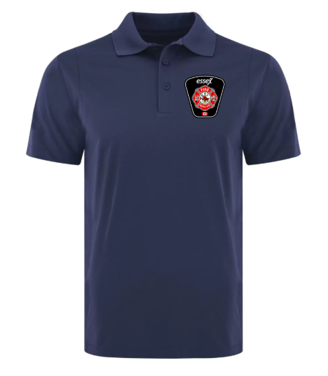 ESSEX FIRE NAVY GOLF SHIRT