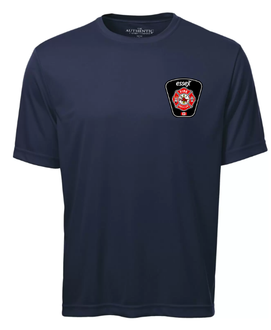 ESSEX FIRE NAVY SHORT SLEEVE PERFORMANCE TEE