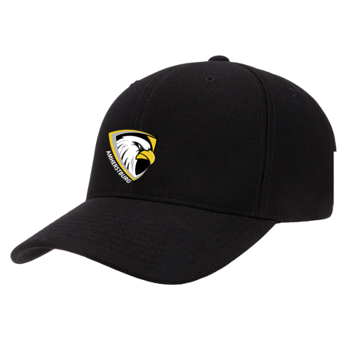 EAGLES - BLACK FLEXFIT BALL CAP