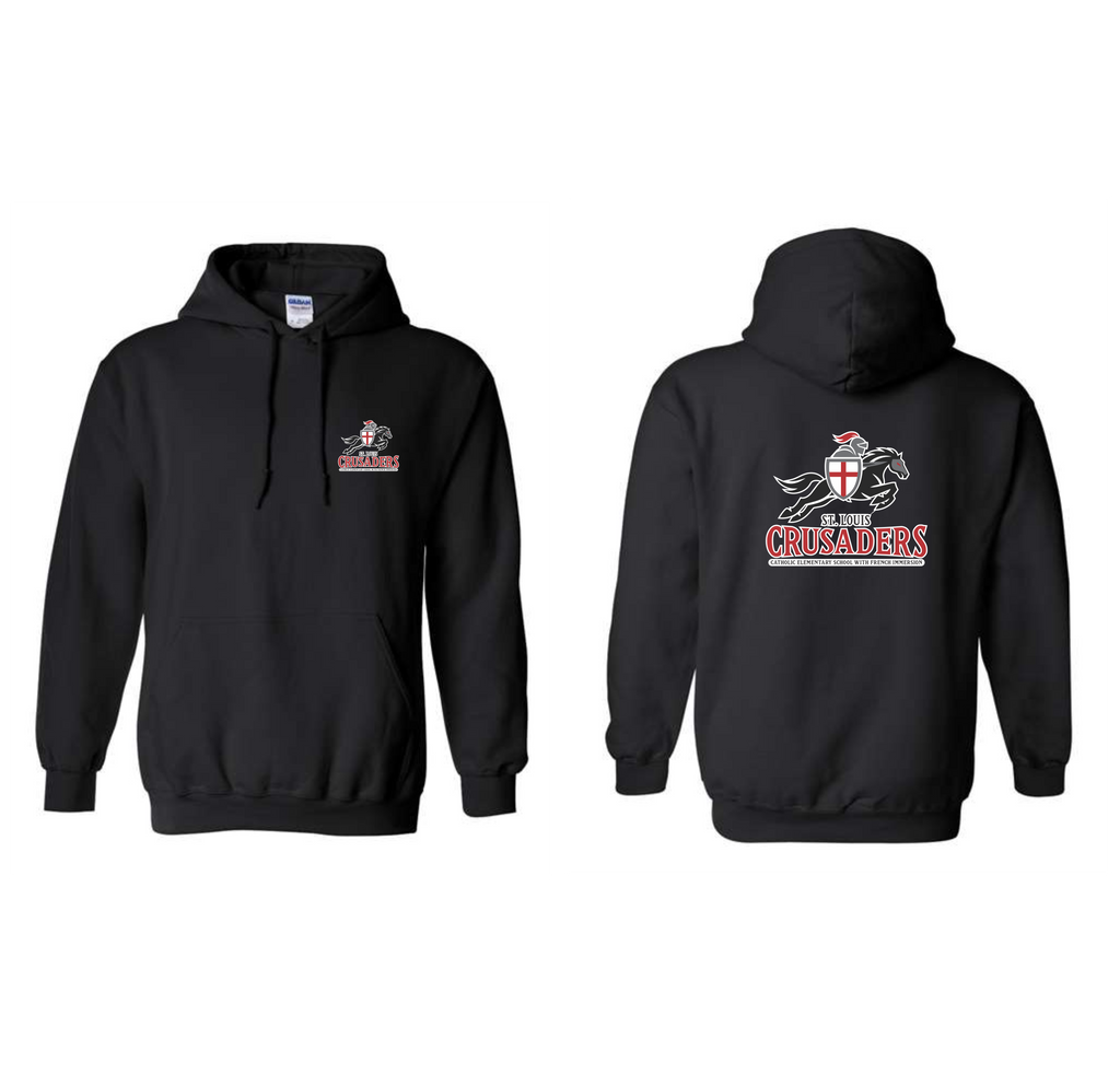 CRUSADERS - COTTON HOODIE FULL BACK