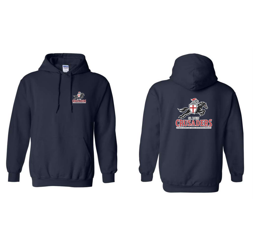 CRUSADERS - COTTON HOODIE FULL BACK