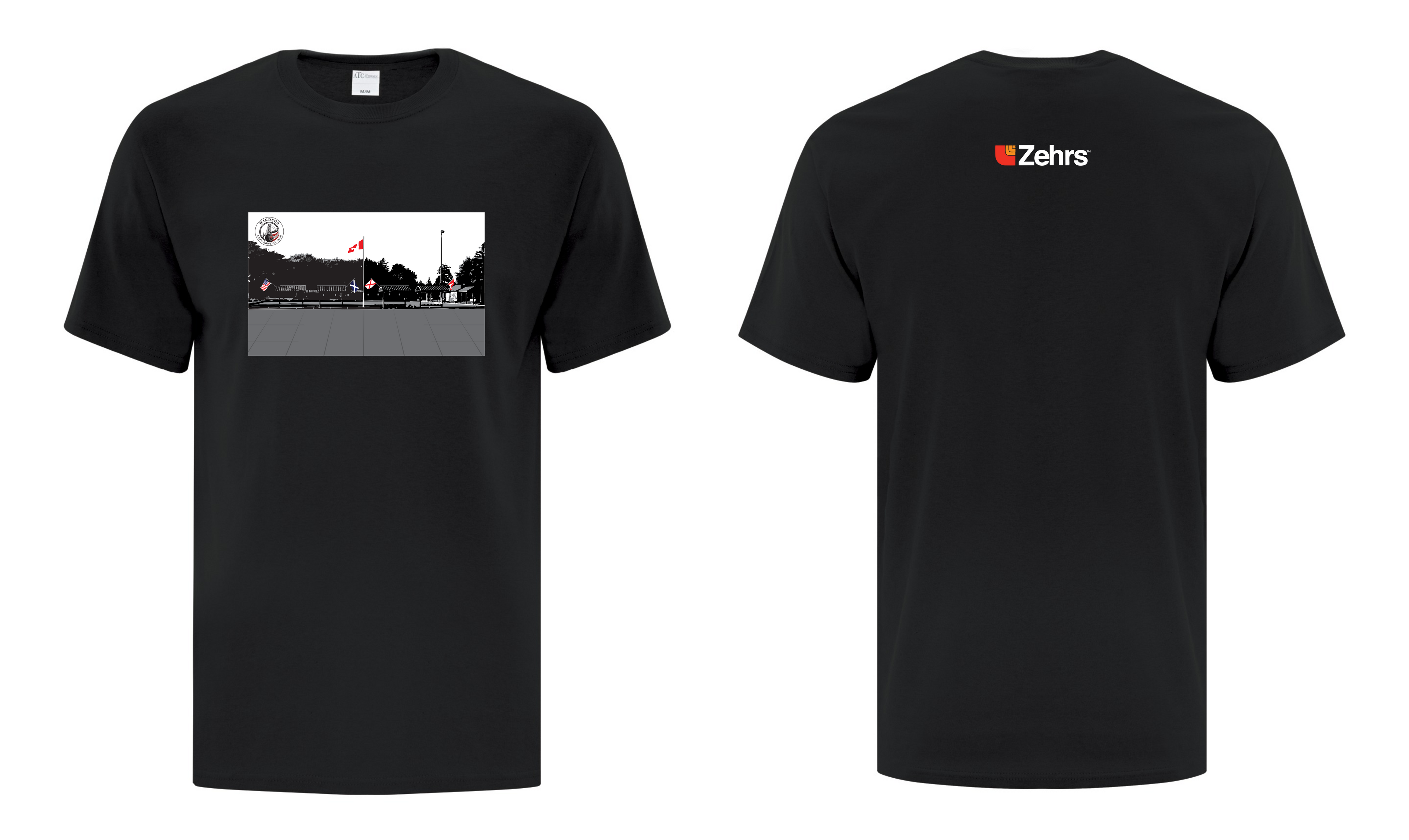 Windsor Lawn Bowling Flag T-shirt
