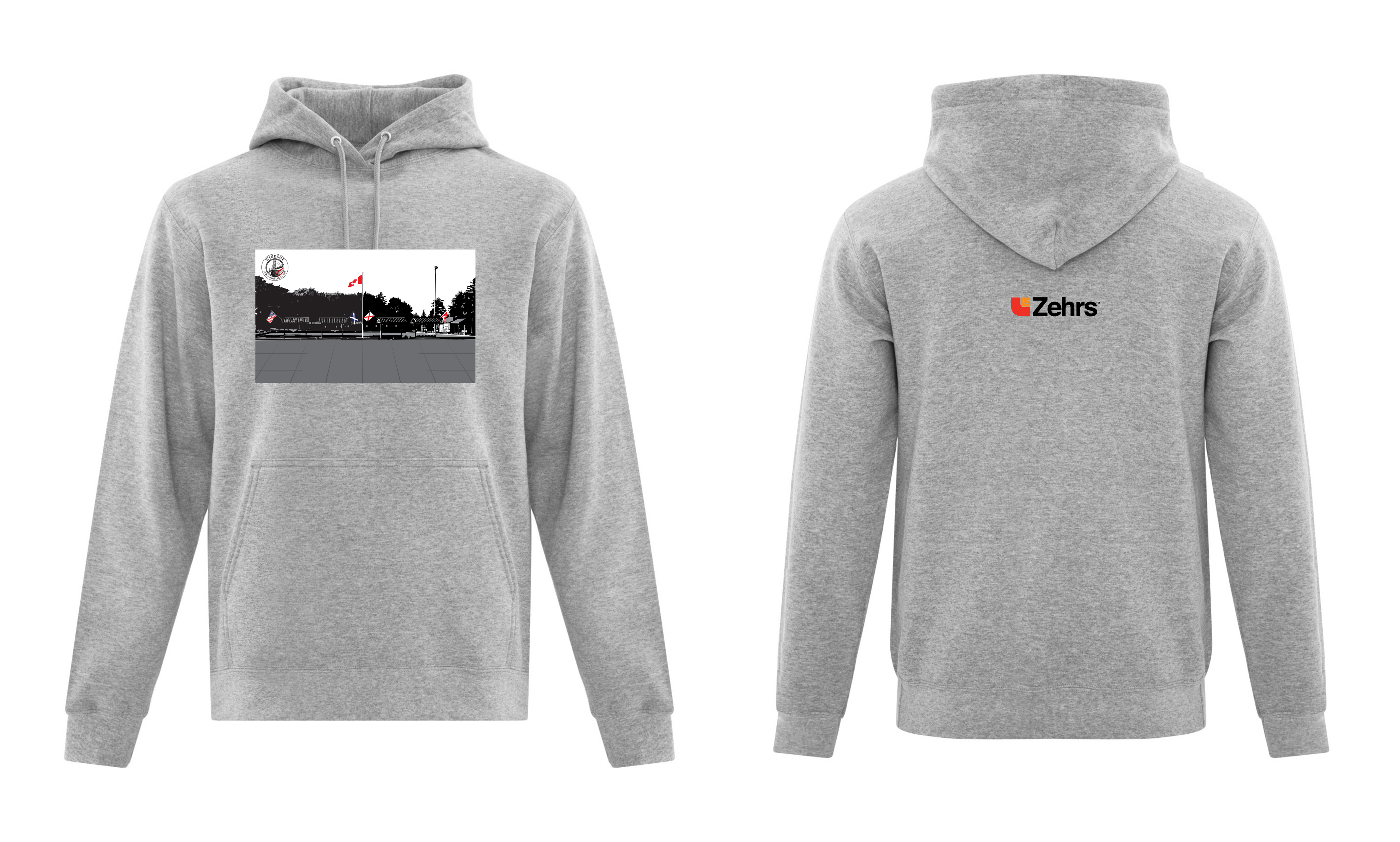 Windsor Lawn Bowling Flag Hoodie