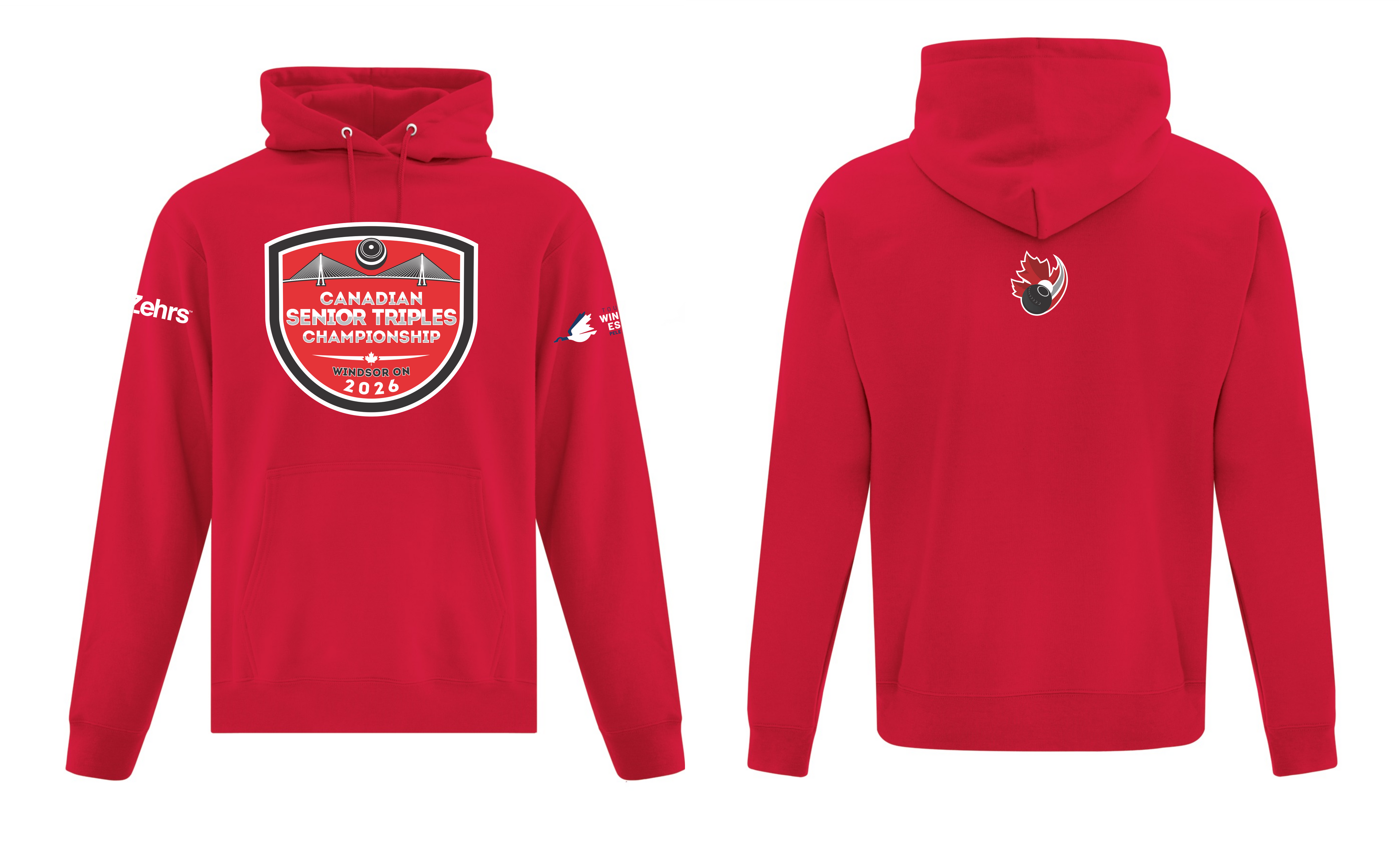 Windsor Lawn Bowling Senior Triples Hoodie