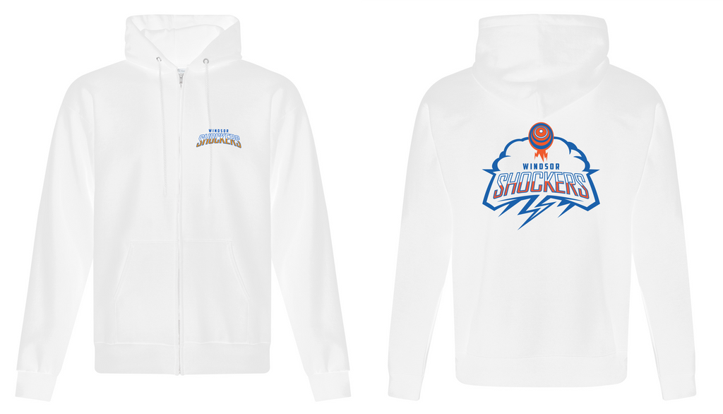 Windsor Shockers Zip-Up Hoodie
